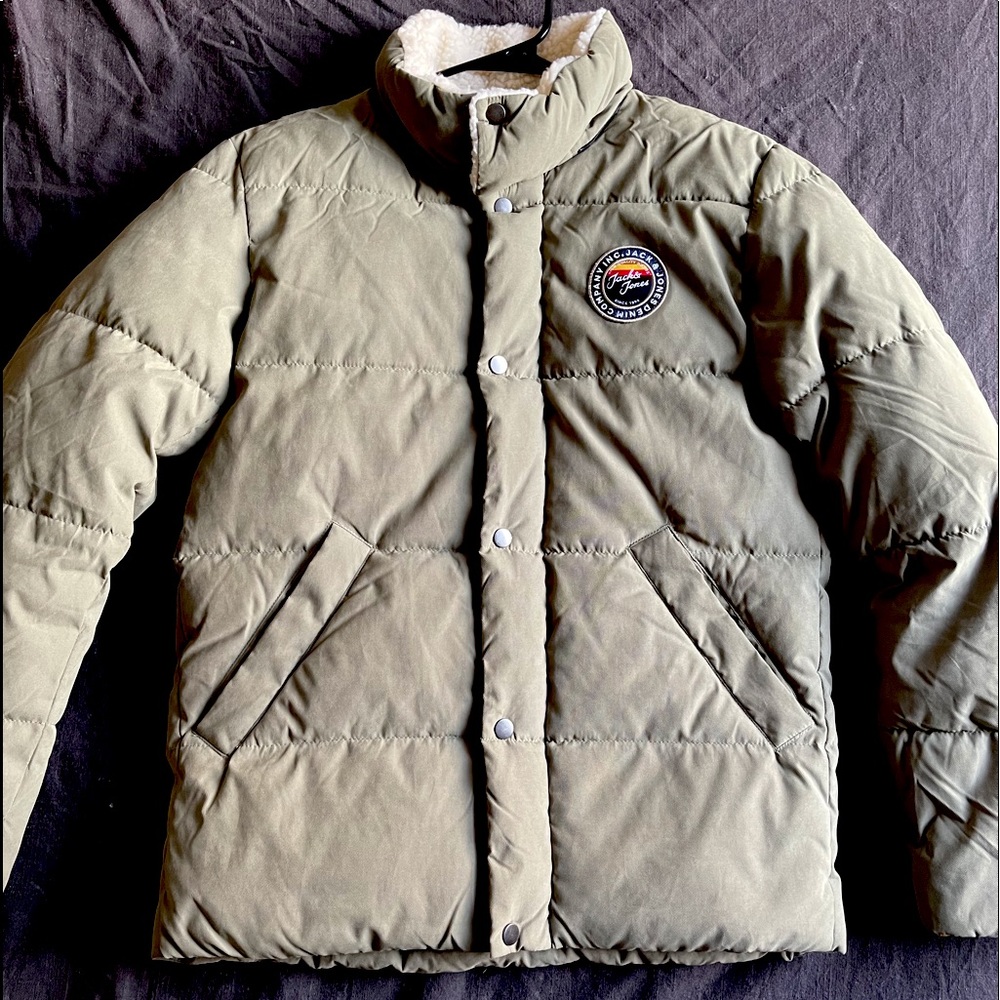 Jack & Jones Green Puffer